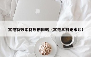 大丰雷电特效素材原创网站（雷电素材无水印）